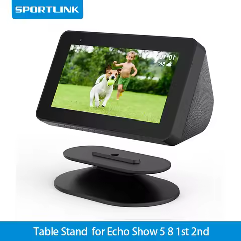 SPORTLINK Table Holder for Echo Show 5 8 1st 2nd Generation Magnetic Stand Adjustable Tilt Angle Ant