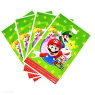 10PCS Super Mario Theme Loot Bag Candy Bags Gift Bag Kids Game Party Decoration Boys Birthday Party Supplies