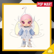 Pop Mart Molly Metamorphose into Swan Action Figure 13 cm. ของเล่นของสะสม