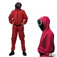 TB2 Squid Game Costume Kids Adult Jumpsuit Costume Game Squid Game
