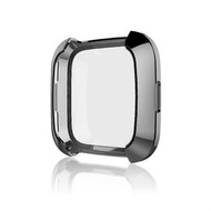 全城熱賣 - 適用於Fitbit Versa 智能手錶TPU保護殼 (顏色：黑色)