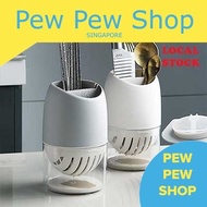 Kitchen Utensils Knives and Cutlery Holder Diatomite Absorbent | Flatware Caddy Kitchen Organiser Fo