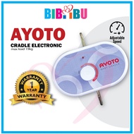 1YEARS WARRANTY Ayoto Electronic Baby Cradle Motor Buaian (Newborn to 19kg) Mesin Buai Elektrik