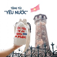 (GIVEAWAY) Inochi canvas bag "Unique - Freedom - Happiness"