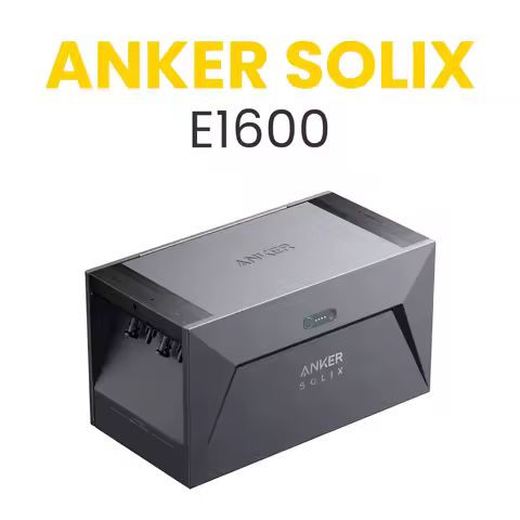 Anker Solix Solarbank E1600 1600Wh Solar Power Bank for Balcony Power Stations