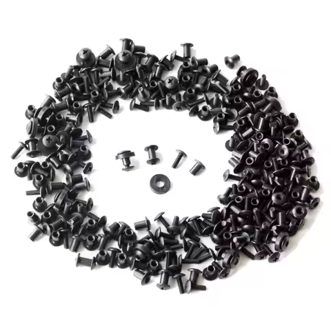 100pcs Belt Attachments Clips Screw Set Chicago Screw comes with Washer for DIY Kydex Sheath Holster