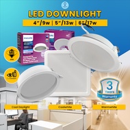 🔥3 YEARS WARRANTY🔥PHILIPS MESON IO / COMFORT / ERIDANI LED Downlight 59464 59465 59466 59467 Lampu S