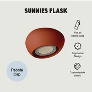 Sunnies Flask Pebble Cap (Customizable Water Tumbler Accessory Lid)