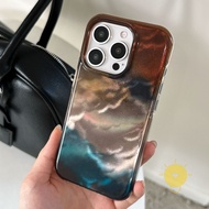 For iPhone 16 Pro Max Case TPU Smudge Phone Case For iPhone 17 Pro Max 16 15 14 13 Cover 手机壳 Aesthet