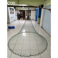 MESH Nilon 9 FEET 2.7 METERS READY TO USE THROW NET FISH NET SHRIMP NET