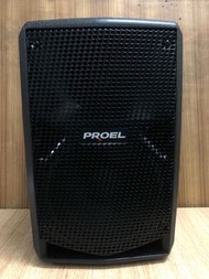 完全正常非常靚狀態，意大利品牌proel flash 8a 八吋靚聲大功率專業演出喇叭 交易有測試提供