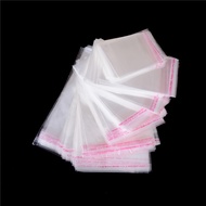 factoryoutlet2.sg 100Pcs/Bag OPP Clear Seal Self Adhesive Plastic Jewelry Home Packing Bags Hot