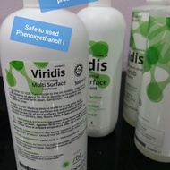 VIRIDIS  ANTIBACTERIA MULTI SURFACE DISINFECTANT & HANDRUB WATER BASED MALAYSIA MADE## PHARMACY PROD