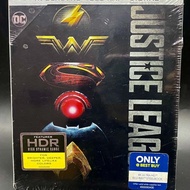 JUSTICE LEAGUE - 4K UHD + Blu-Ray Steelbook BRANDNEW