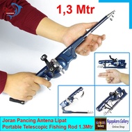 Foldable Fishing Rod+Portable Telescopic Fishing Rod 1.3 Meters