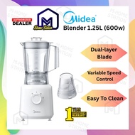Midea Blender (Ice Crushing) with Dry Mill MBL-35BK (Black) / New Color MBL-35BL (Blue) /MBL-6010W (