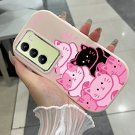 Case VIVO Y100 V30 SE 5G V40 SE 5G V30 Lite Y200E 5G T3 5G Cat / Small Rabbit Case UA0470