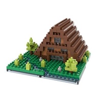 Archbrick 日本白川鄉合掌村(夏)微積木 Nanoblock