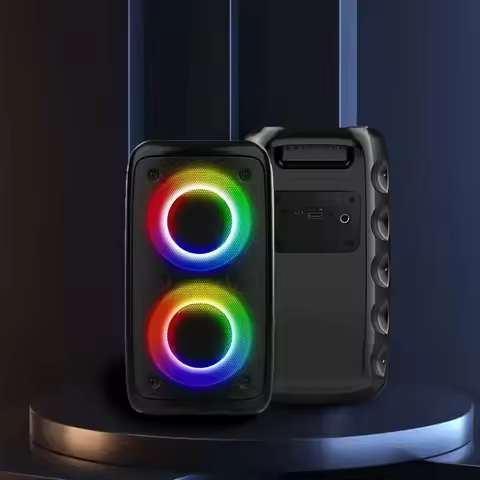 Wireless Speaker With Subwoofer, Large Boombox Speaker, Stereo Speaker, Subwoofer, Outdoor Wireless 