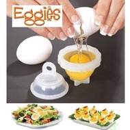 🇲🇾Hard Boil Egg Cooker 6 Boiler Without Shells with Bonus White Separator Eggs Steamer Boiler Cookin