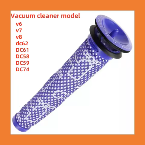 Robot front filter compatible with Dyson v6 v7 v8 dc62 DC61 DC58 DC59 DC74 vacuum cleaner spare part