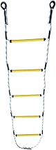Aoneky 5.9 ft Nylon Climbing Rope Ladder for Kids or Adult - Playground Hanging Ladder for Swing Set