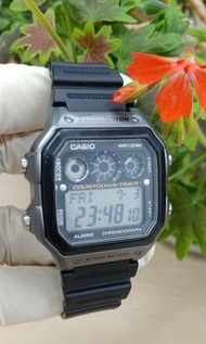 CASIO AE-1300WH WORLD TIME🌎 100m WATETR  RESISTANT