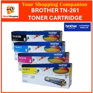 (Original) Brother TN-261 TN261 Black Cyan Magenta Yellow Toner HL-3150CDN HL-3170CDW MFC-9140CDN MF