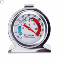 No Batteries Stainless Steel Fridge Freezer Thermometer Instant Read Easy to Use