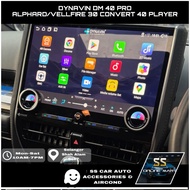 Toyota AGH30 ANH30 Alphard Vellfire DYNAVIN DM 40 Pro 15inch Android player 6 Way Camera Alphard And