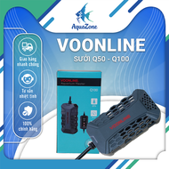 Máy sưởi bể cá VOONLINE Q50 Q100 (50W-100W) sưởi ấm bể cá có tùy chỉnh nhiệt độ