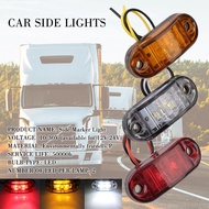 4PCS Warning Light LED Trailer 12V 24V LED Side Marker Truck Accesorios Parking Lights Truck Side Light Width Indicator