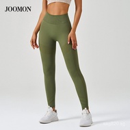 Embarrassing JOOMON Fitness Pants High Waist Seamless Tummy Control Butt Lift Peach Hip Yoga Pants E