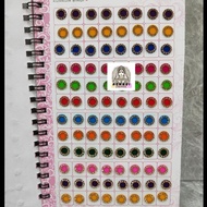 Pottu Bindi Book With Heavy Stone Bindi Book 3