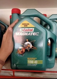 OLI MOBIL CASTROL Magnatec 10W-40 4 Liter Original produk