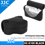 JJC Fuji x100 Neoprene Túi đựng máy ảnh túi nhỏ ma thuật tự dính Túi bảo vệ cho Fujifilm gfx100rf x1