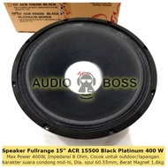 Speaker ACR 15 Inch 15 Black Platinum Series - Speaker 15 ACR 15 Hitam