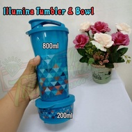 illuminate tumbler and bowl