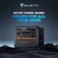 Bluetti AC70P 1000W 864Wh Portable Power Station