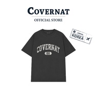COVERNAT T-Shirt Crack Arch Logo Dyed Grey (70311SCASSU_S6GYXX) T-Shirt Cotton T Shirt Lelaki