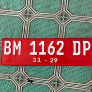 SAMSAT STANDARD CAR NUMBER PLATE || New Fonts & Old Fonts