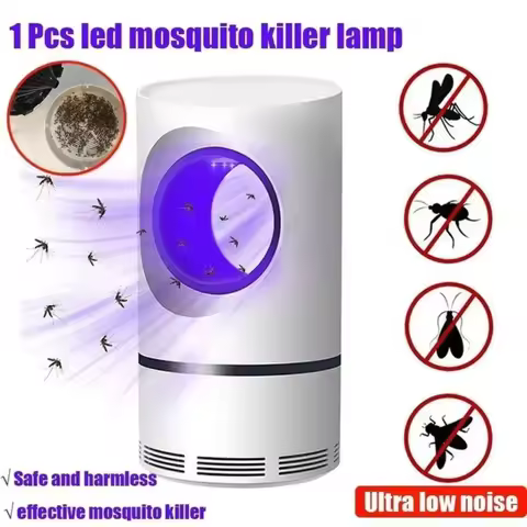 Electric Mosquito Killer LED Lamp, Fly Trap Light, Anti Mosquito, Insect Repellent Killer, Pest Repe