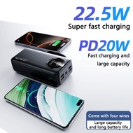 60000mAh Power Bank 22.5W Super Fast Charging Battery High Capacity Digital Display Power Bank