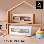 Kraft Paper Muffin Donut Cake Box 20.5 x 7.5 x 5 cm