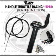 LEO RACING THROTTLE HANDLE ON/OFF SWITCH & 3 IN 1 THROTTLE RACING FAST THROTTLE INJECTION LEO FAST T