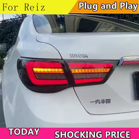 Car Styling for Toyota Reiz Mark X Tail Lights 2010-2013 Mark X Tail Light Rear Lamp DRL+Brake+Park+