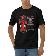 Deadpool Dear Wife Thanks Being My Wife Love Wife High Quality Custom T-Shirt Short Sleeve