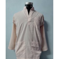 Baju Melayu Peach Crocodile
