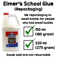 ELMERS SCHOOL GLUE (RE-PACKING) - FOR MAKE SLIME - slimebykaklyn