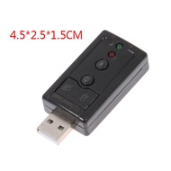 Graceful External mini USB 2.0 3D Virtual 480Mbps 7.1 channel Audio Card Adapter